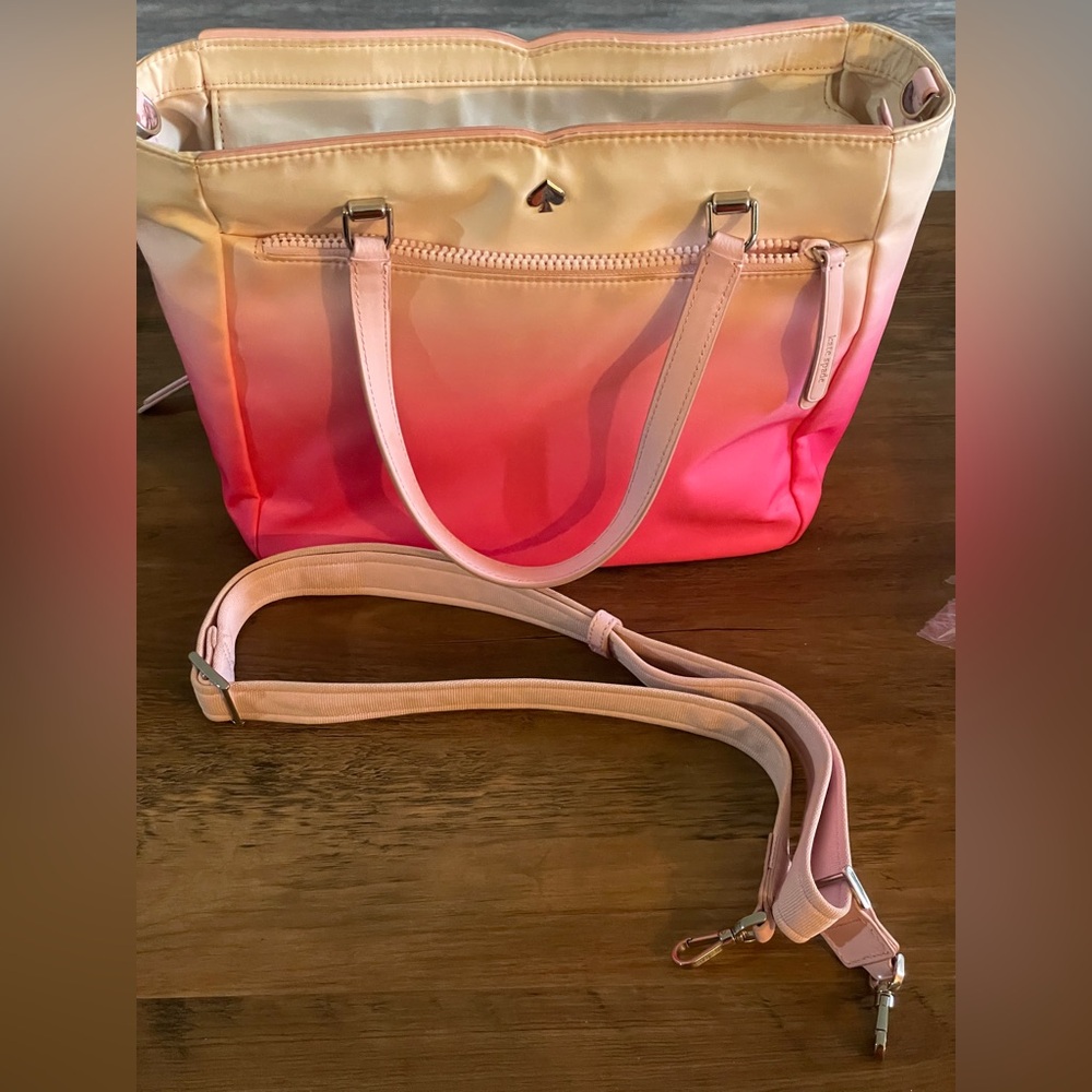 Kate Spade Jae Degrade Medium Satchel in Radiant Pink
